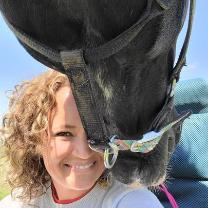 Alissa Van Wassenhoven with horse