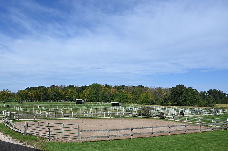 60 ft. diameter outdoor arena